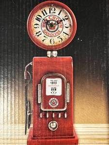 New Nostalgic Red Crown Gasoline Gas Pump 11 Inch