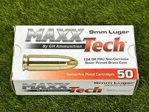 50 Round 9mm Ammo Ammunition