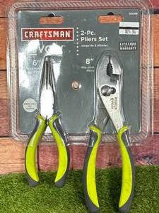 New Craftsman Evolv 2pc Plier Set