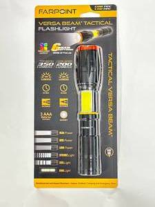 New Versa 6 Beam Tactical Flashlight