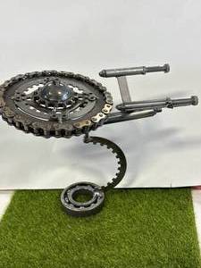 Custom Metal Star Trek Sculpture 8 Inch Tall