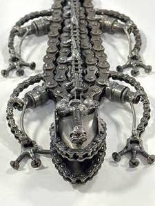 Custom Metal Lizard 13 � Inch Long