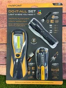 New Do It All Flashlight Set