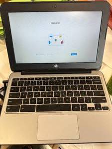 HP Laptop (just refurbished) Chromebook 16gb SSD