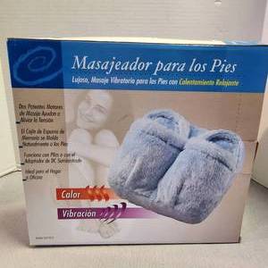 Foot Massager With Memory Foam - Soothing Heat and Vibrations Model H-07 42-2