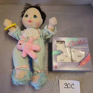 My Child Doll With Package of Dolly Diapers