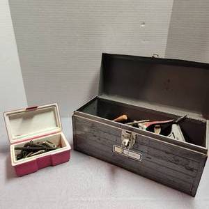 Gray Tool Box - Full of Misc Tools