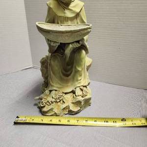 In-Door  Out-Door Religous Figure Holding Water Bowl