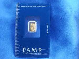 lot 3 image: 1 Gram Pamp Suisse Fine 999.9 Gold