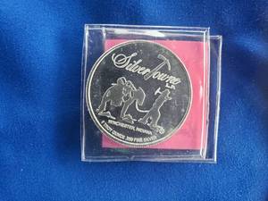 lot 22 image: SilverTowne 1 Troy Ounce .999 Fine Silver Round