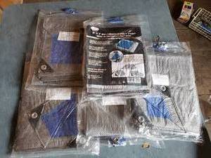 lot 50 image: Lot of 5, 5x7 Tarps