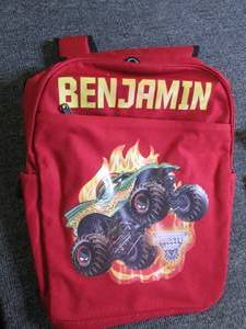lot 16 image: benjamin monster jham backpack ...