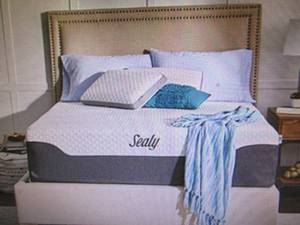 lot 46 image: Sealy 14 Hybrid Mattress-in-a-Box ...