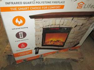 lot 50 image: LifeSmart Large Square Infrared Fau...