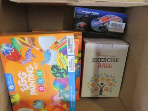 lot 106 image: box of new misc please see pictures...