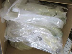 lot 123 image: box of self sealing bags and more b...