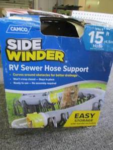 lot 125 image: side winder rv sewer hose support  ...