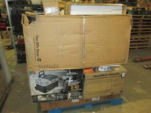 lot 51 image: pallets of items that are missing p...