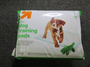 lot 203 image: up and up large dog training pads 5...