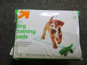 lot 204 image: up and up large dog training pads 5...
