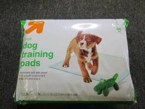 lot 208 image: up and up large dog training pads 5...