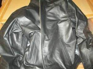 lot 227 image: 3 new leather jackets ...