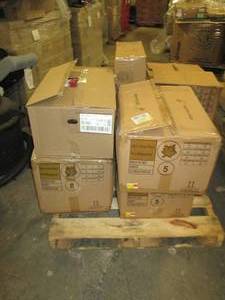 lot 237 image: Pallet of fallHalloween pillows an...