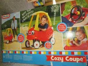 lot 90 image: Little Tikes Cozy Coupe open box ...