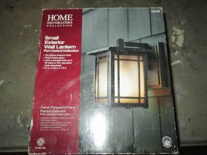 lot 269 image: Home decorators small exterior wall...