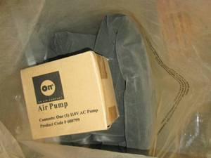 lot 285 image: Air bed with pump ...