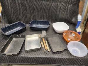 Baking Pans and Big Bowls