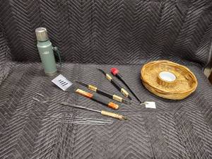 Grilling Utensils, Thermos and Dip Tray