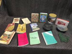 Cookbooks and Tins