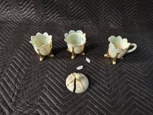 Set of Vintage Chalices  Bowls