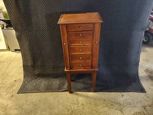 Standing Jewelry Cabinet