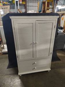 Armoire Storage with Shelves and Drawer