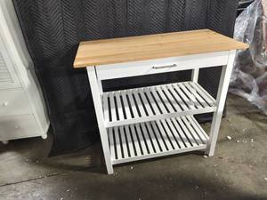 Table with Shelves and Drawer