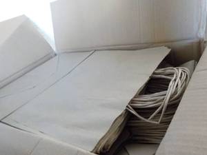 Case of 250 Kraft Brown Shopping Ba...