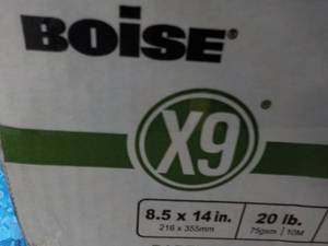 Boise X-9 5000 Sheets 8 12 x 11 W...