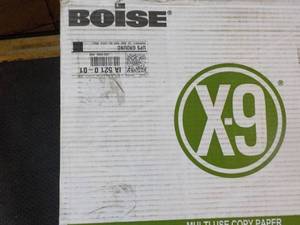 Boise X-9 5000 Sheets 8 12 x 11 W...