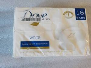 16 Bars Dove White Soap...