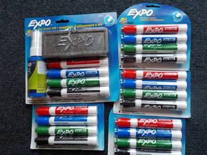 Expo Dry Erase Set and Markers...