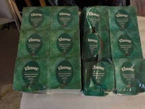 12 Boxes Kleenex...
