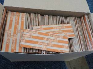 2000 Flat Coin Quarter Wrappers...