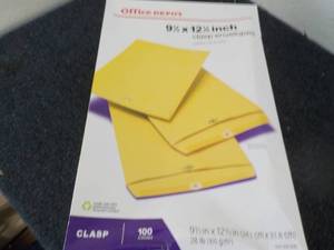 100 Office Depot 9 12 x 12 12 Cl...