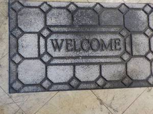 18 x 29 Welcome Rubber Floor Mat...