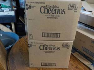 2 Cases Chocolate Cheerios...