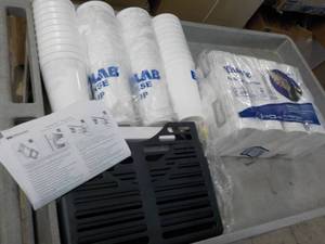 Kleenex Towels, Plastic Gloves and ...