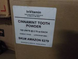 Case of 100 Jars InVitamin Cinnamin...