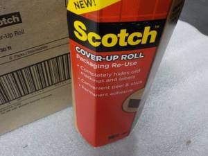 12 Rolls Scotch Cover Up...